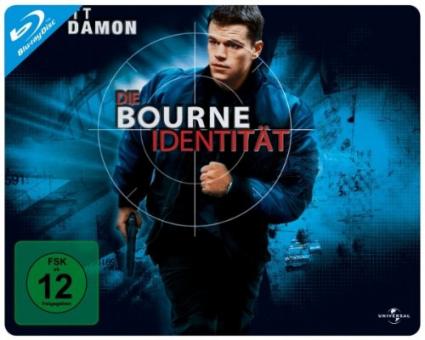 Die Bourne Identität (Quersteelbook) (2002) [Blu-ray] 
