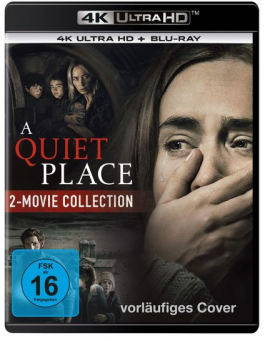 A Quiet Place 1+2 - 2-Movie Collection (4K Ultra HD + Blu-ray) (2018) [4k Ultra HD] 