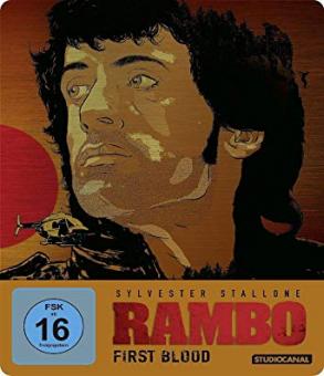 Rambo 1 - First Blood (Limited Steelbook) (1982) [Blu-ray] 