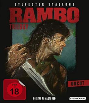 Rambo - The Trilogy (Uncut) (3 Discs) [FSK 18] [Blu-ray] 