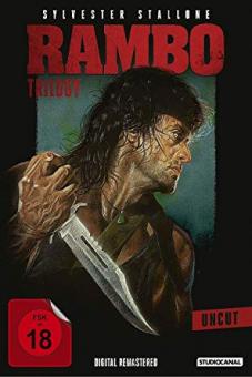Rambo Trilogy (3 DVDs, ungekürzte Fassung) [FSK 18] 