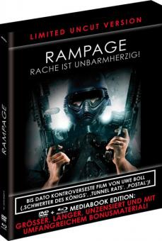 Rampage - Rache ist unbarmherzig (Limited Mediabook, Blu-ray+DVD) (2009) [FSK 18] [Blu-ray] 