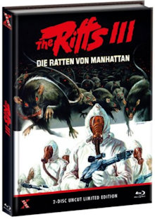 The Riffs III - Die Ratten von Manhattan (Limited Mediabook, Blu-ray+DVD, Cover B) (1984) [FSK 18] [Blu-ray] 