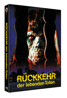 Rache der Zombies (Limited Mediabook, Blu-ray+2 DVDs, Cover A) (1987) [FSK 18] [Blu-ray] 