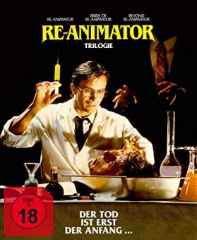 Re-Animator 1-3 (Digipak, 3 Discs) [FSK 18] [Blu-ray] [Gebraucht - Zustand (Sehr Gut)] 