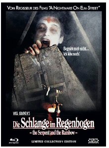 Die Schlange im Regenbogen (Limited Uncut Mediabook, Blu-ray+DVD, Cover A) (1988) [FSK 18] [Blu-ray] 