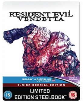 Resident Evil: Vendetta (Limited Steelbook) (2017) [UK Import] [Blu-ray] 