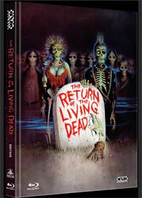 Return of the Living Dead (3 Discs Limited Mediabook, Remastered) (1985) [Blu-ray] 