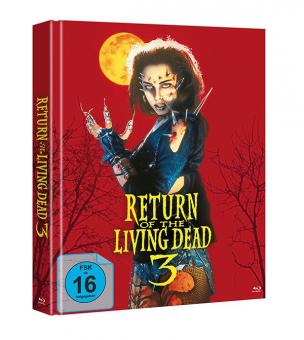 Return of the Living Dead 3 (Limited Mediabook, 2 Blu-rays, Cover A) (1993) [FSK 18] [Blu-ray] 