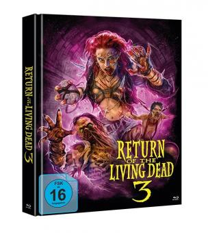 Return of the Living Dead 3 (Limited Mediabook, 2 Blu-rays, Cover B) (1993) [FSK 18] [Blu-ray] 