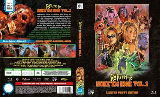 Return to Nuke 'Em High Vol. 1 (Kleine Hartbox) (2013) [FSK 18] [Blu-ray] 