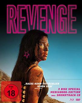 Revenge (Limited Mediabook, Blu-ray+DVD+CD) (2017) [FSK 18] [Blu-ray] 