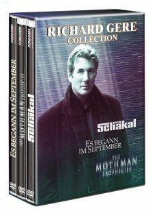 Richard Gere Collection: The Mothman Prophecies / Es begann im September / Der Schakal (3 DVDs) 