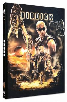 Riddick - Überleben ist seine Rache (Limited Wattiertes Mediabook, Blu-ray+DVD, Cover A) (2004) [Blu-ray] 