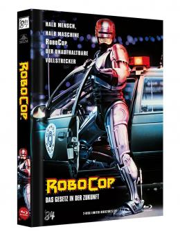 Robocop - Directors Cut (Limited Mediabook, Blu-ray+DVD, Cover A) (1987) [FSK 18] [Blu-ray] 
