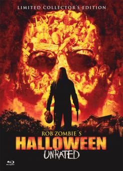 Halloween (Director's Cut, Limited Collector's Edition, Mediabook, 3 Discs) (2007) [FSK 18] [Blu-ray] 