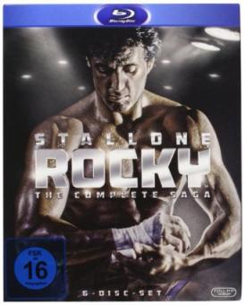 Rocky 1-6 - The Complete Saga (6 Discs) [Blu-ray] 