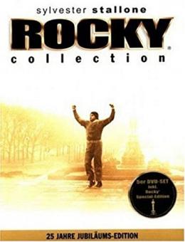 Rocky Collection (25 Jahre Jubiläums-Edition) (5 DVDs, Digipak) [Gebraucht - Zustand (Gut)] 