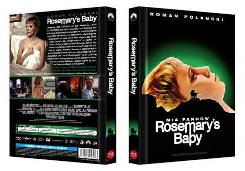 Rosemary's Baby (Limited Mediabook, Blu-ray+DVD, Cover A) (1968) [Blu-ray] 
