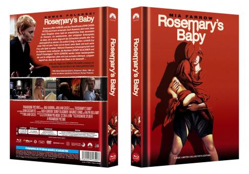 Rosemary's Baby (Limited Mediabook, Blu-ray+DVD, Cover C) (1968) [Blu-ray] 