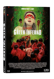 The Green Inferno (Director's Cut) (Limited Mediabook, Blu-ray+DVD, Cover B) (2013) [FSK 18] [Blu-ray] 