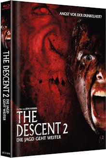 The Descent 2 - Die Jagd geht weiter (Limited Mediabook, Cover C) (2009) [FSK 18] [Blu-ray] 