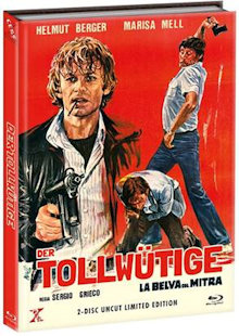 Der Tollwütige (Limited Mediabook, Blu-ray+DVD, Cover B) (1977) [FSK 18] [Blu-ray] 