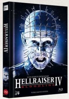 Hellraiser IV (4 Disc Limited Mediabook,4K Ultra HD+Blu-ray+DVD+CD) (1996) [FSK 18] [4K Ultra HD] 