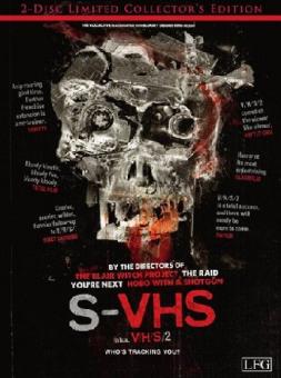 S-VHS (2 Disc Limited Collectors Edition Mediabook, Blu-ray+DVD) (2013) [FSK 18] [Blu-ray] [Gebraucht - Zustand (Sehr Gut)] 