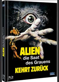 Alien - Die Saat des Grauens kehrt zurück (Limited Mediabook, Blu-ray+DVD, Cover A) (1980) [FSK 18] [Blu-ray] 