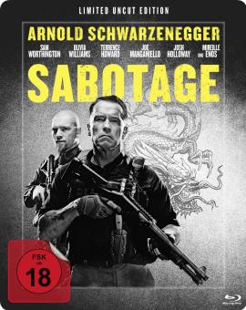 Sabotage - Limited Steelbook Edition (2014) [FSK 18] [Blu-ray] 