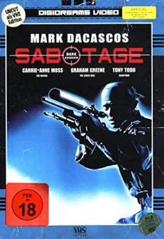 Sabotage - Dark Assassin (Limited Mediabook, VHS Edition, Blu-ray+DVD) (1996) [FSK 18] [Blu-ray] 