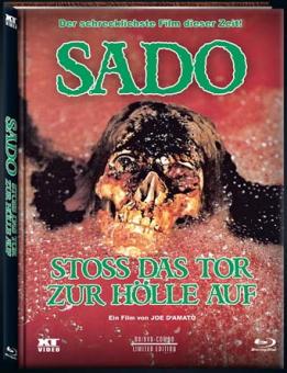 Sado - Stoß das Tor zur Hölle auf (Limited Mediabook, Blu-ray+DVD, Cover A) (1979) [FSK 18] [Blu-ray] 