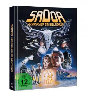 Sador - Herrscher im Weltraum (Limited Mediabook, Blu-ray+DVD, Cover B) (1980) [Blu-ray] 
