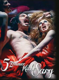 5 Zimmer Küche Sarg (Limited Mediabook, Blu-ray+DVD, Cover B) (2014) [Blu-ray] 