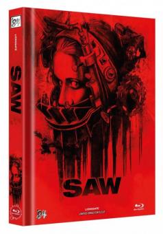 Saw (Limited Mediabook, Cover C) (2004) [FSK 18] [Blu-ray] 