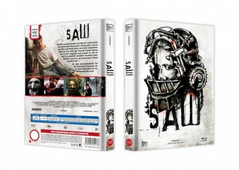 Saw (Limited Mediabook, Cover E) (2004) [FSK 18] [Blu-ray] 