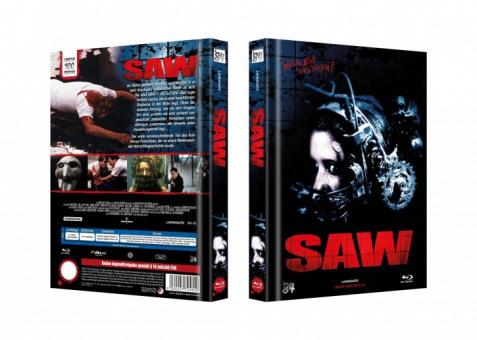 Saw (Limited Mediabook, Cover G) (2004) [FSK 18] [Blu-ray] 