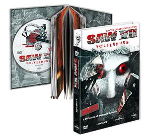 Saw 7 (Unrated Collector's Edition, DVD+Blu-ray, 2 Disc Mediabook) (2010) [FSK 18] [Blu-ray] 