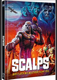 Scalps (Limited Mediabook, Blu-ray+DVD, Cover A) (1983) [FSK 18] [Blu-ray] 