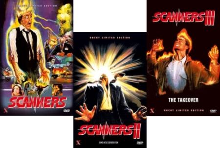 Scanners 1-3 Collection (3 Große Hartboxen - Uncut, Limitiert auf 99 Stück) (3 DVDs) [FSK 18] 