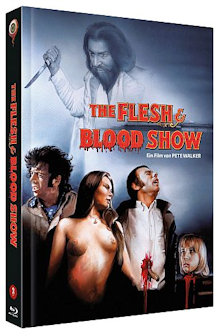 The Flesh & Blood Show (Limited Mediabook, Blu-ray+DVD, Cover C) (1972) [FSK 18] [Blu-ray] 