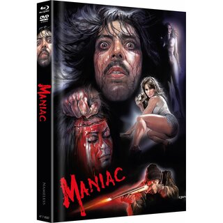 Maniac (6 Discs Mediabook, 4K Ultra HD+Blu-ray+DVD, Cover C) (1980) [FSK 18] [4K Ultra HD] 