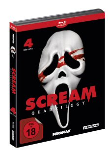 Scream Quadrilogy (4 Discs) [Blu-ray] [Gebraucht - Zustand (Sehr Gut)] 