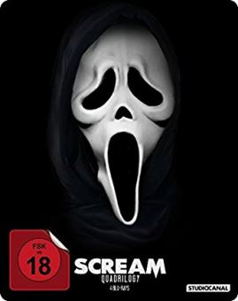 Scream Quadrilogy (4 Discs, Steelbook) [Blu-ray] 