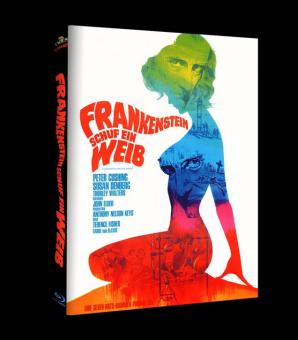 Frankenstein schuf ein Weib (Limited Mediabook, Cover B) (1967) [Blu-ray] 