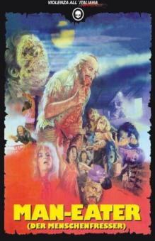 Man-Eater (4 Disc Limited Mediabook, Blu-ray+DVD+CD, Cover D) (1980) [FSK 18] [Blu-ray] 