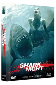 Shark Night (Limited Mediabook, Blu-ray+DVD, Cover B) (2011) [Blu-ray] 