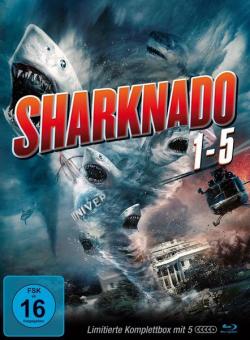 Sharknado 1 - 5 (5 Discs Limited Mediabook) (2013-2017) [Blu-ray] [Gebraucht - Zustand (Sehr Gut)] 