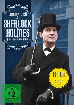 Sherlock Holmes - Alle Folgen, alle Filme (15 DVDs) 